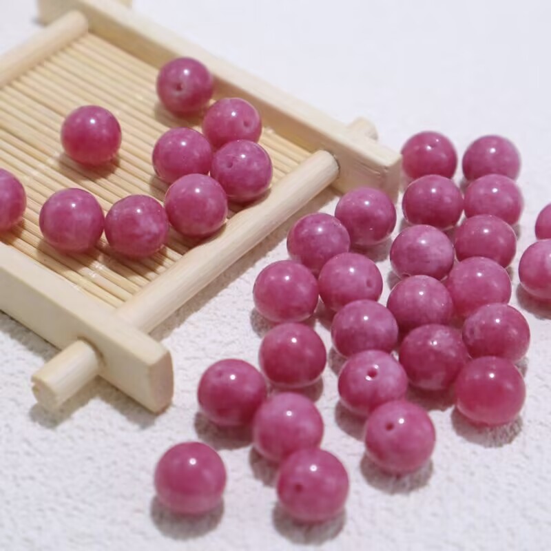 Rhodonite beads